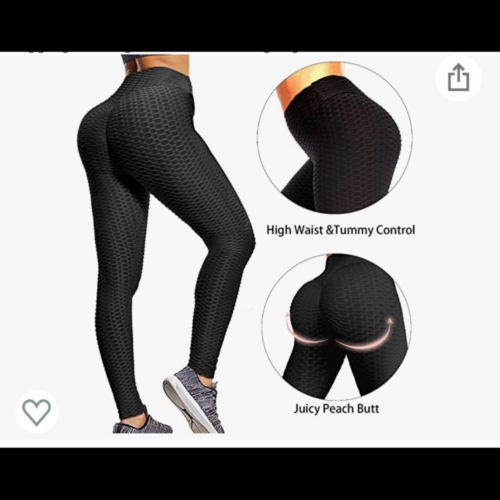 Outson Comfortable Stretch Yoga Pants - Black